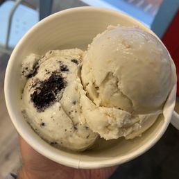 two scoops of ice cream two scoops of ice cream