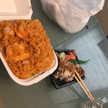 Li's Bowl - Shrimp Fried rice and Shrimp Tempura for lunch - Chinese Near Me - Phoenix, Arizona
