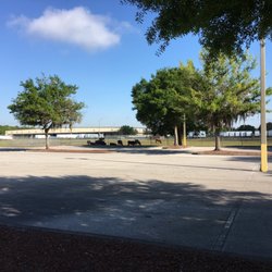 Police Department - They have cows in the parking lot!