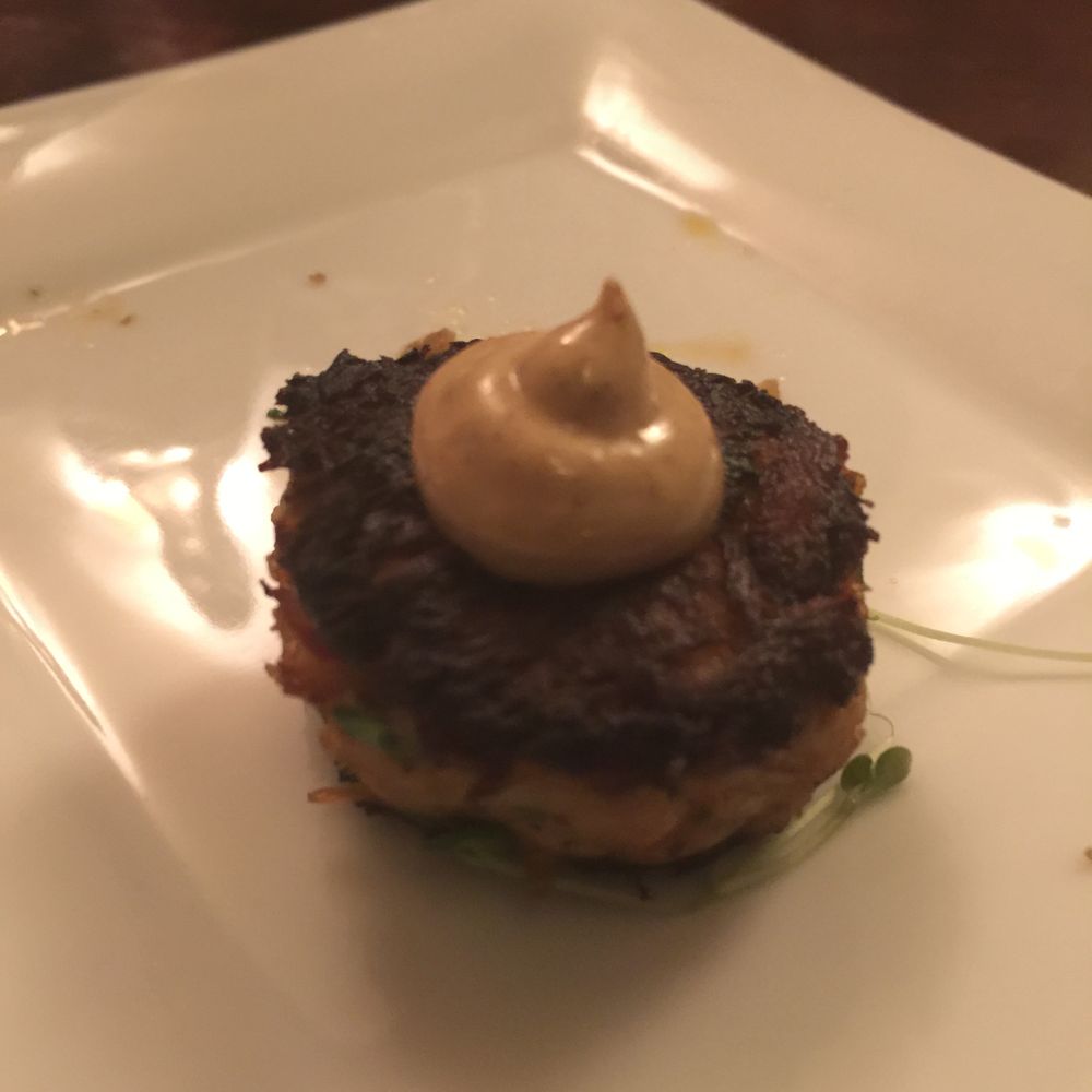 Chez Michele - Crab cakes w/chili lemon aioli - Caterers Near Me