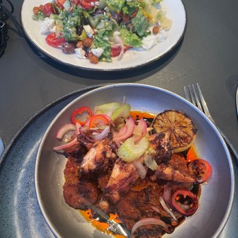 Curfew - Octopus & Curfew Chopped Salad - New American Near Me - Memphis, Tennessee Curfew - Octopus & Curfew Chopped Salad - New American Near Me - Memphis, Tennessee