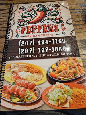 Menu photo 4 Pepper’s Mexican Cuisine Biddeford, ME Menu photo 4 Pepper’s Mexican Cuisine Biddeford, ME