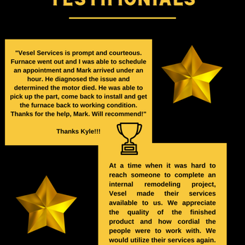 Vesel Services - We value you and always strive to bring the best service and experience. - Roofing Near Me - Caledonia, Wisconsin
