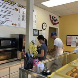 Super Donuts - Owners hard at work.