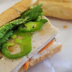 Healthy Banh Mi - Traditional banh mi sandwich