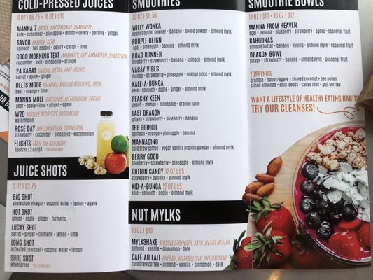 Menu photo 7 Manna Juice Bar Mansfield, TX Menu photo 7 Manna Juice Bar Mansfield, TX
