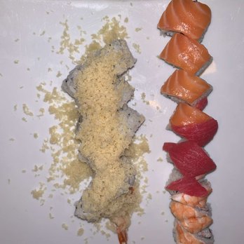 Roll Roll - Crunch Roll(left) and Rainbow Roll(right) - Japanese Near Me - Los Angeles, California Roll Roll - Crunch Roll(left) and Rainbow Roll(right) - Japanese Near Me - Los Angeles, California