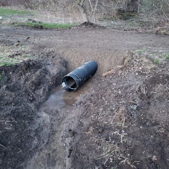 BB&S Construction & Excavating - a pipe in the ground - Excavation Services Near Me BB&S Construction & Excavating - a pipe in the ground - Excavation Services Near Me