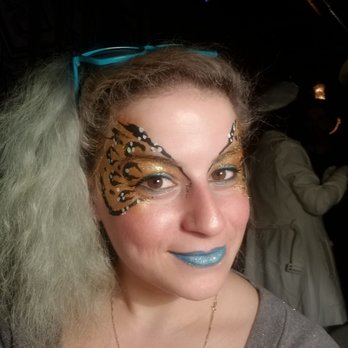Face Painting By Lisa - I LOVE IT SO MUCH!!! Lisa freestyled this. I just said, do whatever, all I need is to sparkle. - Face Painting Near Me
