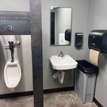 Garage Tap House - 9/15/26 FYI. Men's room. - Food Trucks Near Me - Klamath Falls, Oregon
