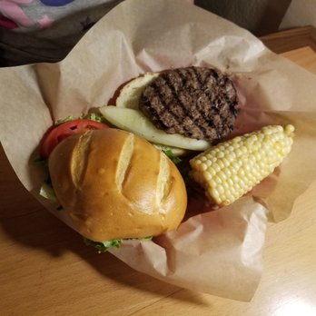 Moab Brewery - Kids Burger and Corn - American Near Me - Moab, Utah Moab Brewery - Kids Burger and Corn - American Near Me - Moab, Utah