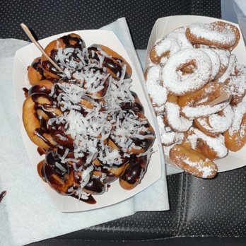 Don't Glaze Me Mini Donuts - Loco Moco and Powdered - Donuts Near Me - Milpitas, California
