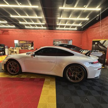Beverly Tint Shop  - Porsche 911 GT3 with track pack PPF with carbon roof protected and Xpel prime xr plus double ceramic done here ! Beverly tint shop. ! - Car Window Tinting Near Me - Gardena, California