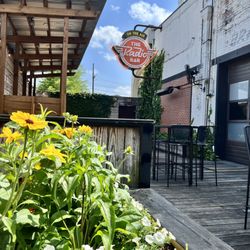 Radio Bar - Outdoor patio.