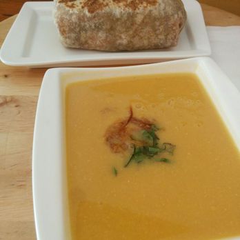 Ravi Soups - My go-to: $12.49 soup (corn chowder) and wrap (grilled veggie) combo. - Soup Near Me - Toronto, Ontario Ravi Soups - My go-to: $12.49 soup (corn chowder) and wrap (grilled veggie) combo. - Soup Near Me - Toronto, Ontario