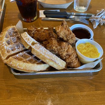 Gold Feather - Churro Chicken Waffle - Beer Bar Near Me - San Antonio, Texas