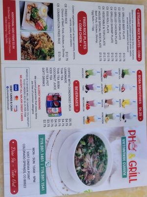 Menu photo 5 Pho & Grill Colorado Springs, CO Menu photo 5 Pho & Grill Colorado Springs, CO