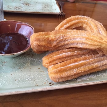 Torre Restaurant - Churros- five pieces with chocolate dipping sauce. - Mexican Near Me - Center Valley, Pennsylvania Torre Restaurant - Churros- five pieces with chocolate dipping sauce. - Mexican Near Me - Center Valley, Pennsylvania