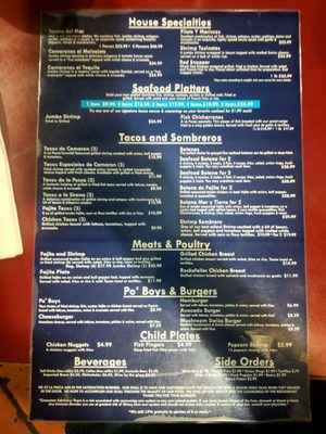 Menu photo 1 La Pesca Edinburg, TX