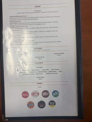 Menu photo 1 Cowboys Restaurant Krum, TX