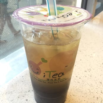 i-Tea - Rose green tea with pearls - Ramen Near Me - Milpitas, California
