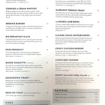 Flower Child Cafe - Main menu - Cafes Near Me - Brookvale, NSW