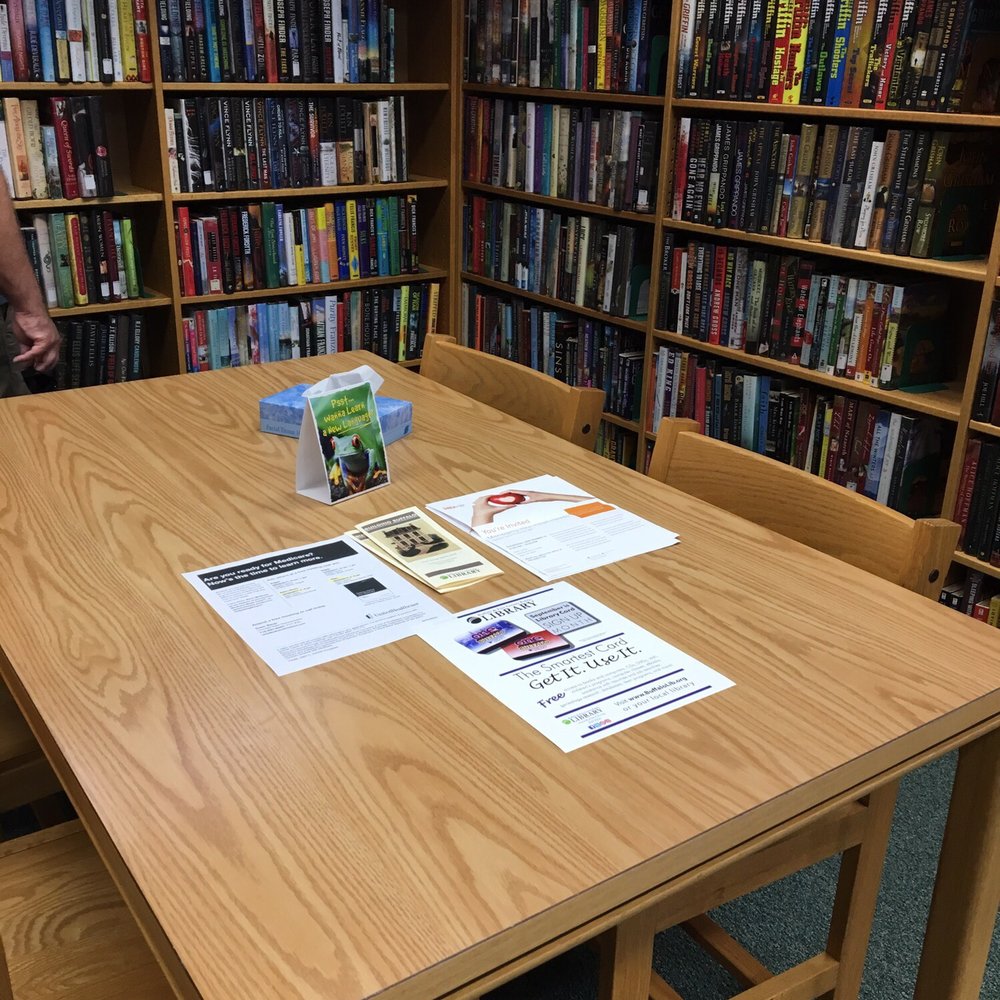 Eden Library - Tables throughout the library - Libraries Near Me - Eden, New York
