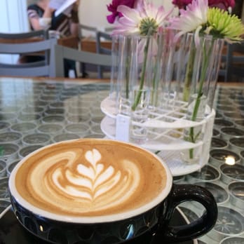 Ada's Technical Books and Cafe - Vanilla latte. 3.5 stars for coffee - Bookstores Near Me - Seattle, Washington