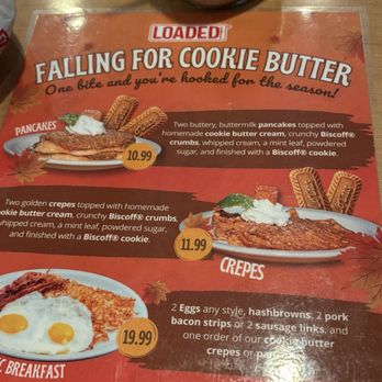 Loaded Cafe - OCTOBER '25 Biscoff seasonal/promo menu - American Near Me - Placentia, California Loaded Cafe - OCTOBER '25 Biscoff seasonal/promo menu - American Near Me - Placentia, California