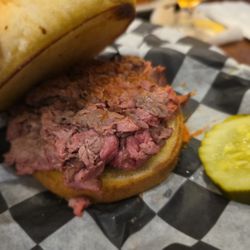 Chelo's Hometown Bar & Grille - "Half" roastbeef sandwich (lunch menu)