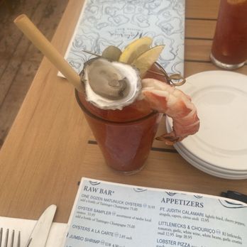Matunuck Oyster Bar - Bloody Mary - Seafood Near Me - South Kingstown, Rhode Island