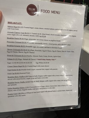Menu photo 7 Fellini Caffè Houston, TX Menu photo 7 Fellini Caffè Houston, TX