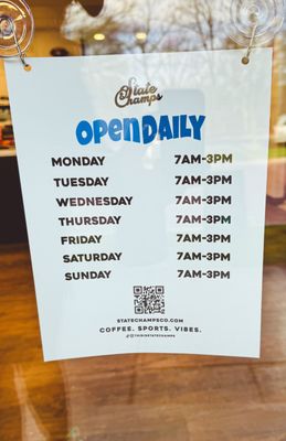 Menu photo 2 State Champs Coffee Kent, OH