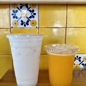Angela's Cafe - Eagle Hill - Horchata and Fresh Squeezed OJ - Mexican Near Me - Boston, Massachusetts