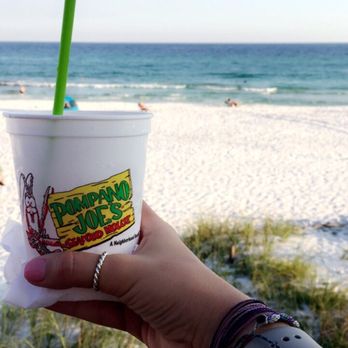 Pompano Joe's - I think this drink was called peach punch? Very good - Seafood Near Me - Destin, Florida Pompano Joe's - I think this drink was called peach punch? Very good - Seafood Near Me - Destin, Florida