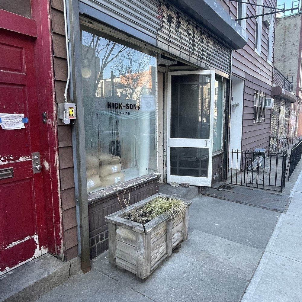 Nick + Sons Bakery - Store front - Bakeries Near Me - Brooklyn, New York Nick + Sons Bakery - Store front - Bakeries Near Me - Brooklyn, New York