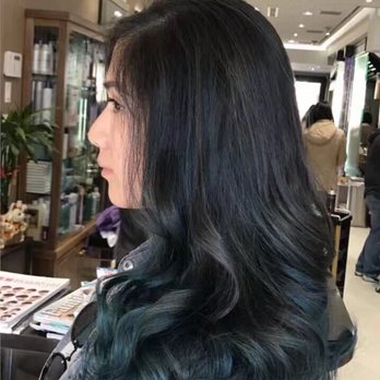 Made The Cut - Custom blue teal color and trim. - Hair Salons Near Me - Brooklyn, New York Made The Cut - Custom blue teal color and trim. - Hair Salons Near Me - Brooklyn, New York