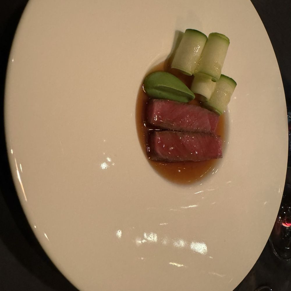 Atera - Wagyu | Zucchini kombu Harissa - New American Near Me - New York, New York
