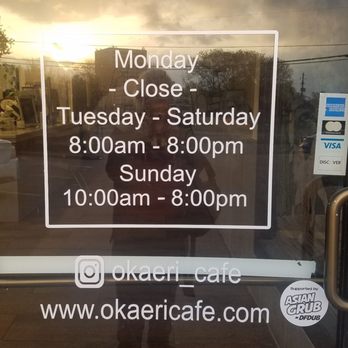 Okaeri Cafe - The hours - Japanese Near Me - Richardson, Texas Okaeri Cafe - The hours - Japanese Near Me - Richardson, Texas