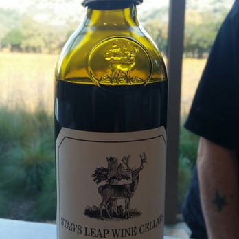 Stag's Leap Wine Cellars - Fay Golden Rectangle, a very special wine. No vintage indicated, just lot numbers. - Wine Tours Near Me - Napa, California Stag's Leap Wine Cellars - Fay Golden Rectangle, a very special wine. No vintage indicated, just lot numbers. - Wine Tours Near Me - Napa, California