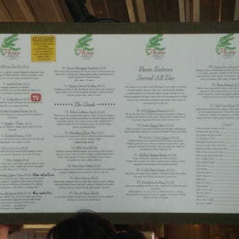 Paseo - Menu Board - Caribbean Near Me - Seattle, Washington