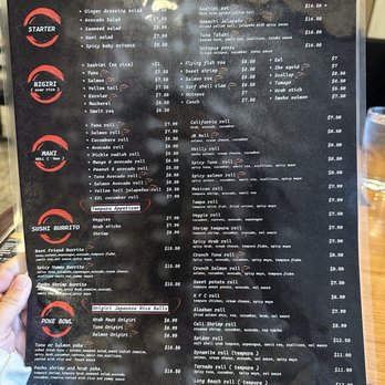Baan Tawan - Menu - Sushi Bars Near Me - Tampa, Florida