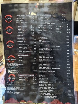 Menu photo 5 Baan Tawan Tampa, FL