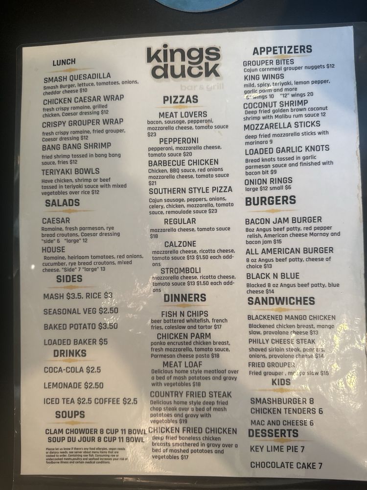 Kings Duck Bar&Grill