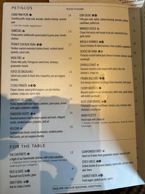 Menu photo 1 Da Gama Houston, TX