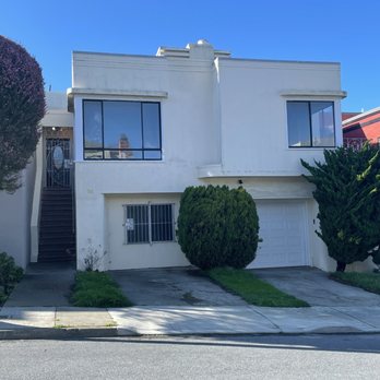 SFC Pressure Washing - Before front of home (esp ledges above windows) - Pressure Washers Near Me