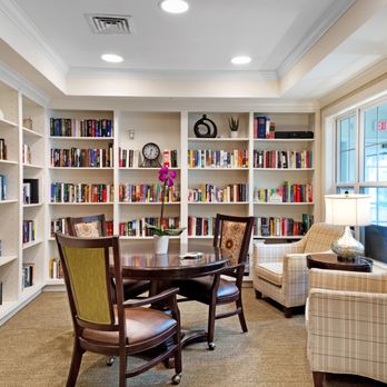 Benchmark Senior Living - Library - Assisted Living Facilities Near Me - Stamford, Connecticut Benchmark Senior Living - Library - Assisted Living Facilities Near Me - Stamford, Connecticut