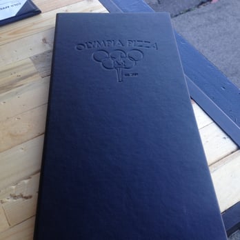 Olympia Pizza - Front of menu~ - Pizza Near Me - Vancouver, British Columbia