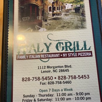 Italy Grill - Pizza Near Me - Lenoir, North Carolina Italy Grill - Pizza Near Me - Lenoir, North Carolina