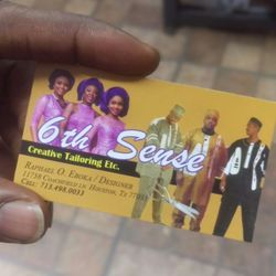 6th Sense - Business Card front
